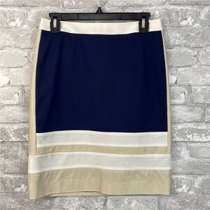 Halogen Colorblock Pencil Skirt